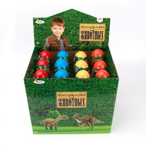 ДИНОЗАВР "ИГРАЕМ ВМЕСТЕ" В АССОРТ. В ЯЙЦЕ В ДИСПЛЕЕ- купить в магазине Кассандра, фото, 4690590084458, 