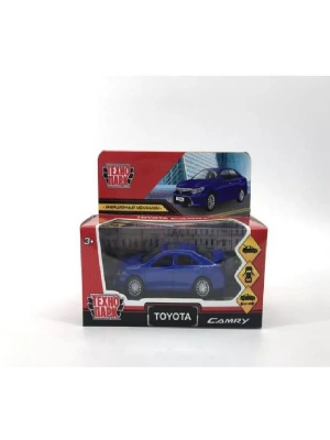 Машина металл TOYOTA CAMRY 12 см, двери, багаж, инерц. синий ,кор Технопарк в кор.2*36шт- купить в магазине Кассандра, фото, 4660254407381, 