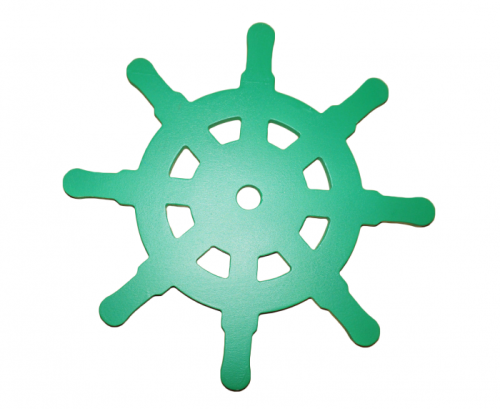 Штурвал из фанеры диаметр 30 см<br/>ИО-109- купить в магазине Кассандра, фото, , 