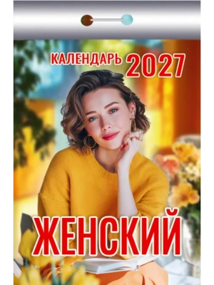 Календарь 2027 отр. Женский — фото, ISBN 9785908004510