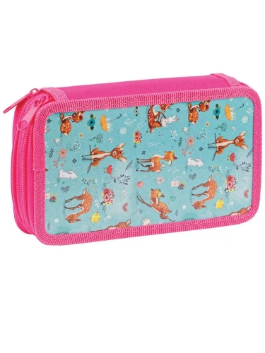 Пенал 2 отделения, 190*110 ArtSpace "Cuties", ламинированный картон- купить в магазине Кассандра, фото, 4680211353858, 