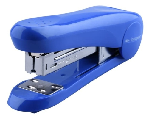 Степлер inФОРМАТ БЕСТ 30 л. № 24/6, 26/6 комбинированный синий- купить в магазине Кассандра, фото, 4602723091691, 
