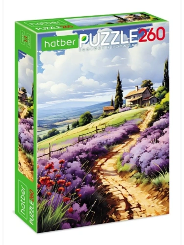Пазл.260.ECO Лето в Провансе 22*33см, картонная упаковка- купить в магазине Кассандра, фото, 4606782538005, 