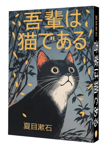 Wagahai wa neko de aru = Ваш покорный слуга кот- купить в магазине Кассандра, фото, 9785171695866, 