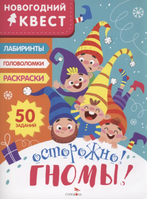 Новогодний квест. Осторожно! Гномы! — фото, ISBN 9785995157267