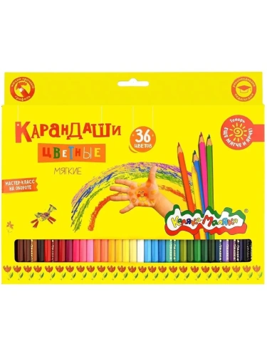 Карандаши 36цв."Каляка-Маляка"  3+- купить в магазине Кассандра, фото, 4602723089179, 