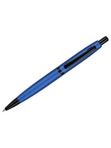 Ручка шариковая Luxor "Dunes" синяя, 0,7мм, корпус синий электрик, кнопочный механизм, футляр- купить в магазине Кассандра, фото, 8901069086702, 