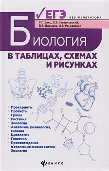 Биология в таблицах, схемах и рисунках — фото, ISBN 9785222459546