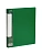 Папка на 4 кольцах СТАММ "Кристалл" А4, 40мм, 700мкм, пластик, зеленая - купить в магазине Кассандра, фото, , 