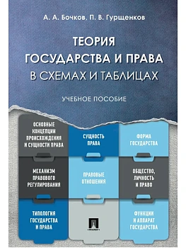 Теория государства и права в схемах и таблицах.Уч. пос.-М.:Проспект,2026. — фото, ISBN 9785392453009