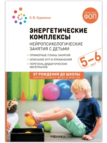 ФГОС.ФОП.Энергетические комплексы. Нейропсихологические занятия с детьми.- купить в магазине Кассандра, фото, 9785431544576, 