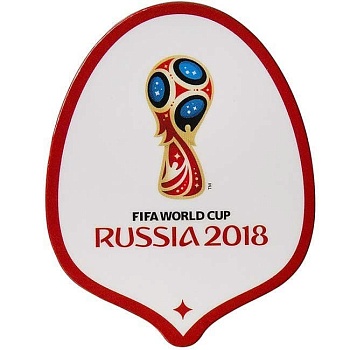 Магнит виниловый Кубок FIFA 2018 - купить в магазине Кассандра, фото, 4602010573596, 