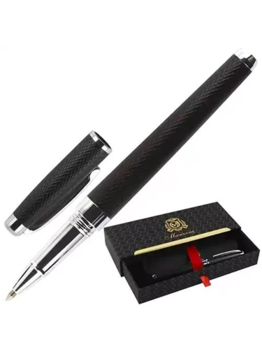 Роллер Manzoni Positano синий 0,7 мм корпус металл т.-кор.- купить в магазине Кассандра, фото, 4602723156857, 