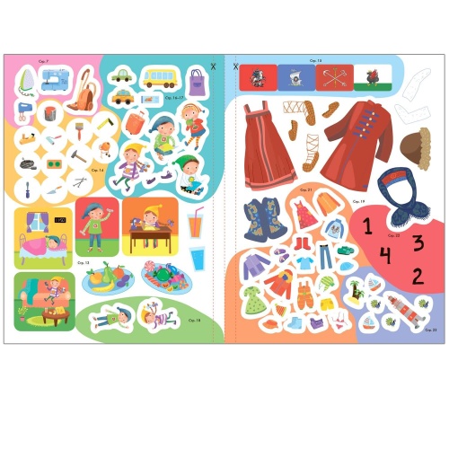 Школа Cеми Гномов. Активити с наклейками. Окружающий мир 5+- купить в магазине Кассандра, фото, 9785431519383, 