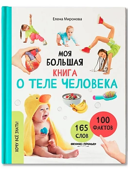 Моя большая книга о теле человека — фото, ISBN 9785222453438