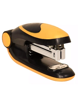 Степлер INFORMAT ERGONOMICS до 20 листов № 24/6, 26/6 пластик черно-оранж. - купить в магазине Кассандра, фото, 4602723170983, 