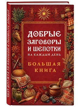 Добрые заговоры и шепотки на каждый день. Большая книга - купить в магазине Кассандра, фото, 9785042307416, 