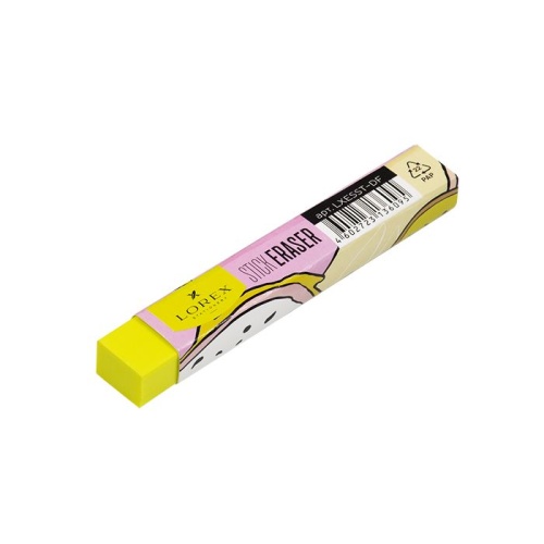 Ластик LOREX STICK DRAGON FRUIT прямоуг.- купить в магазине Кассандра, фото, 4602723136095, 