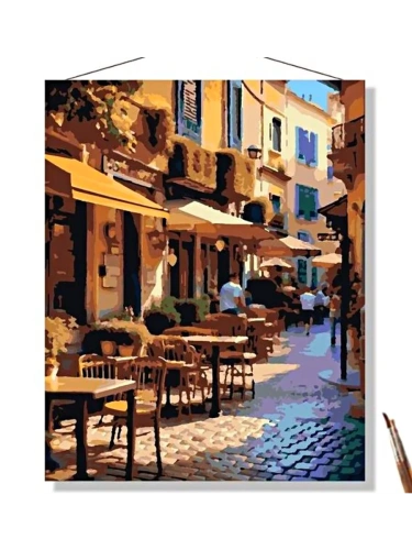 Картина по номерам на холсте 50х40 "После полудня"- купить в магазине Кассандра, фото, 4650192721878, 