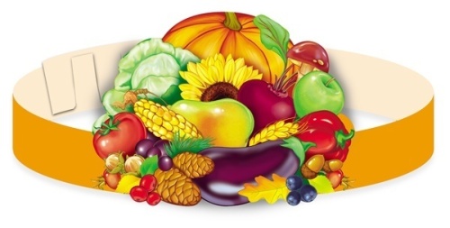 Маска-ободок. Овощи (УФ-лак)- купить в магазине Кассандра, фото, 4630112011920, 