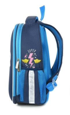 Рюкзак Schoolformat ERGONOMIC LIGHT SUPER GIRL 19,8 л синий 38х30х18 см жестк. карк- купить в магазине Кассандра, фото, 4602723148524, 