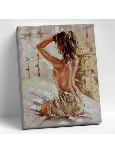 Картина по номерам (40х50) НЕЖНОЕ УТРО (21 цвет)- купить в магазине Кассандра, фото, 4660011884660, 