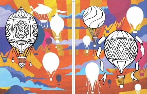 Силуэты. Книга для раскрашивания- купить в магазине Кассандра, фото, 9785990719361, 