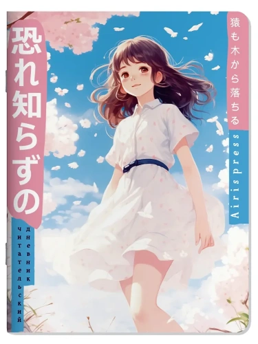 Читательский дневник в стиле манга. Девочка и небо- купить в магазине Кассандра, фото, 9785811287857, 