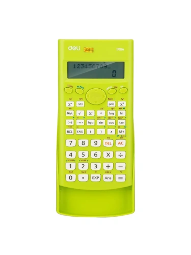 Калькулятор DELI E1710A/GRN 12 разр. научный зелен. 240 функций- купить в магазине Кассандра, фото, 6935205373649, 