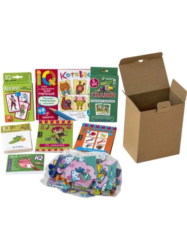 Мини-комплект IQ-игр для развития креативного мышления (посылка)- купить в магазине Кассандра, фото, 9785811279654, 