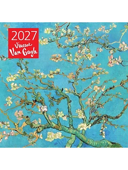 Календарь 2027. Винсент Ван Гог. Ветка миндаля (300х300 мм) - купить в магазине Кассандра, фото, 9785042471735, 