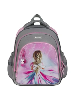 Рюкзак Berlingo OrthoFit "Charming Princess" 37*29*13,5см, 3 отделения, 2 кармана, эргономичная спин - купить в магазине Кассандра, фото, , 