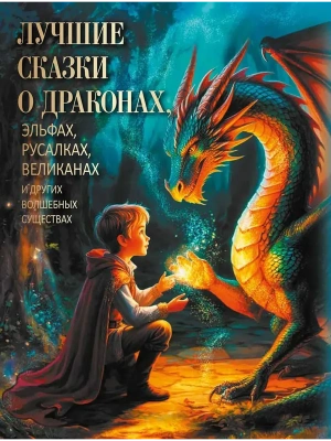 ЛУЧШИЕ СКАЗКИ О ДРАКОНАХ, эльфах, русалках, великанах и других волшебных существах- купить в магазине Кассандра, фото, 9785001858270, 