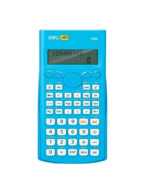 Калькулятор DELI E1710A/BLU 12 разр. научный синий 240 функций- купить в магазине Кассандра, фото, , 