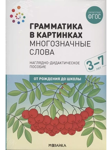ФГОС.нов.Грамматика в картинках. Многозначные слова- купить в магазине Кассандра, фото, 9785431516610, 