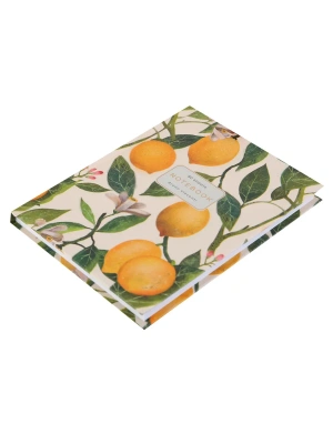 Блокнот А6 7БЦ 80л " Альт " Flora. Paradise. Lemons, клетка, обложка- матовый ламиниров- купить в магазине Кассандра, фото, , 