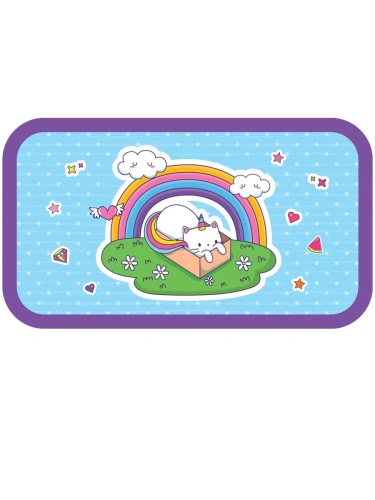 Пенал 2 отделения, 190*110 ArtSpace "Rainbow", ткань- купить в магазине Кассандра, фото, 4680211403737, 