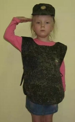 Костюм военного с накидкой и шапочкой- купить в магазине Кассандра, фото, , 