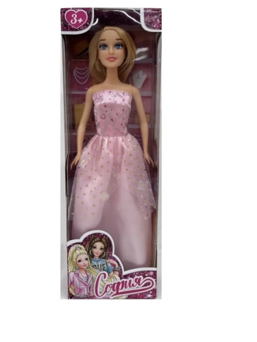 Кукла 29см София, бесшарнирная, кор КАРАПУЗ в кор.24шт- купить в магазине Кассандра, фото, 4660254447462, 