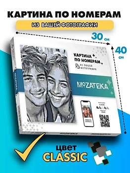 Картина по фото Mozateka Classic 30*40 - купить в магазине Кассандра, фото, 4610301933837, 