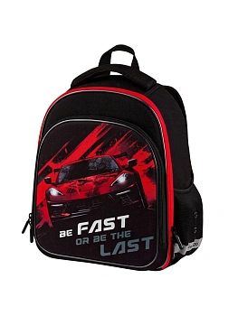 Ранец Berlingo Expert Plus "Fast Track" 38*29*15см, 2 отделения, 2 кармана, анатомическая спинка - купить в магазине Кассандра, фото, 4262493912765, 