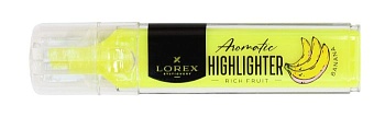 Маркер текстов. ароматизированный LOREX RICH FRUIT 1-3,5 мм желт. скошенный - купить в магазине Кассандра, фото, 4602723142270, 