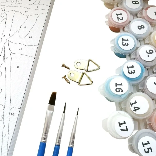 Картина по номерам на холсте 50х40 "Парусник"- купить в магазине Кассандра, фото, 4660042958279, 