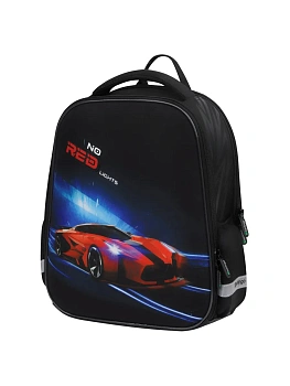Ранец Berlingo Expert Mini "No red lights" 36*27*14см, 2 отделения, 2 кармана, анатомическая спинка - купить в магазине Кассандра, фото, 4262455937003, 