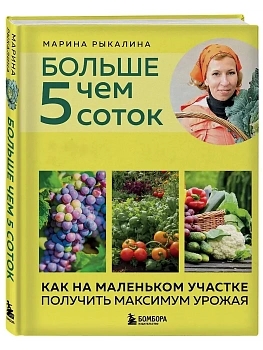 Больше чем 5 соток. Как на маленьком участке получить максимум урожая (новое оформление) — фото, ISBN 9785042127847