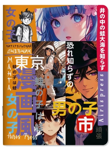Читательский дневник в стиле манга. Путешествие по мирам аниме- купить в магазине Кассандра, фото, 9785811287871, 