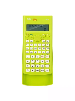 Калькулятор DELI E1710A/GRN 12 разр. научный зелен. 240 функций - купить в магазине Кассандра, фото, , 