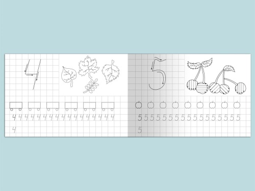 Прописи для детского сада.Цифры: пишем и считаем- купить в магазине Кассандра, фото, 9785465045421, 