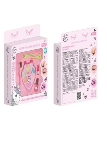 Косметика для девочек: тени д/век,помада д/губ,лак для ногтей МИЛАЯ ЛЕДИ- купить в магазине Кассандра, фото, 4650250589785, 