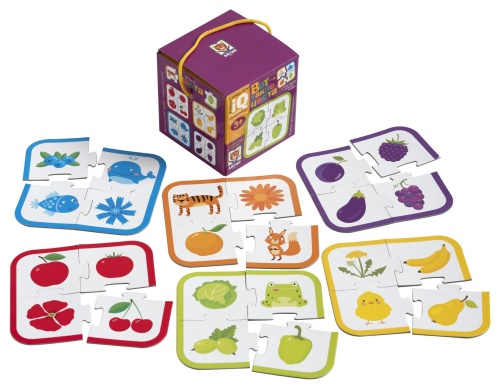 Для самых маленьких. 3+ Вот такие цвета. Пазлы.- купить в магазине Кассандра, фото, 9785811271627, 